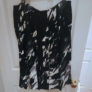 Black and White Skirt